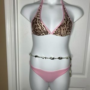 Bikini bathing suit set - New - Size Large Free scarf 🧣
